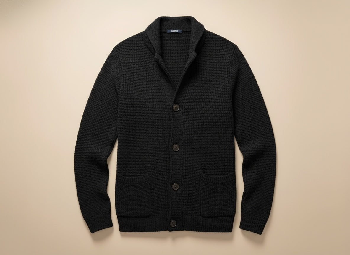 HARRISON OF CALIFORNIA | WOOL CARDIGAN