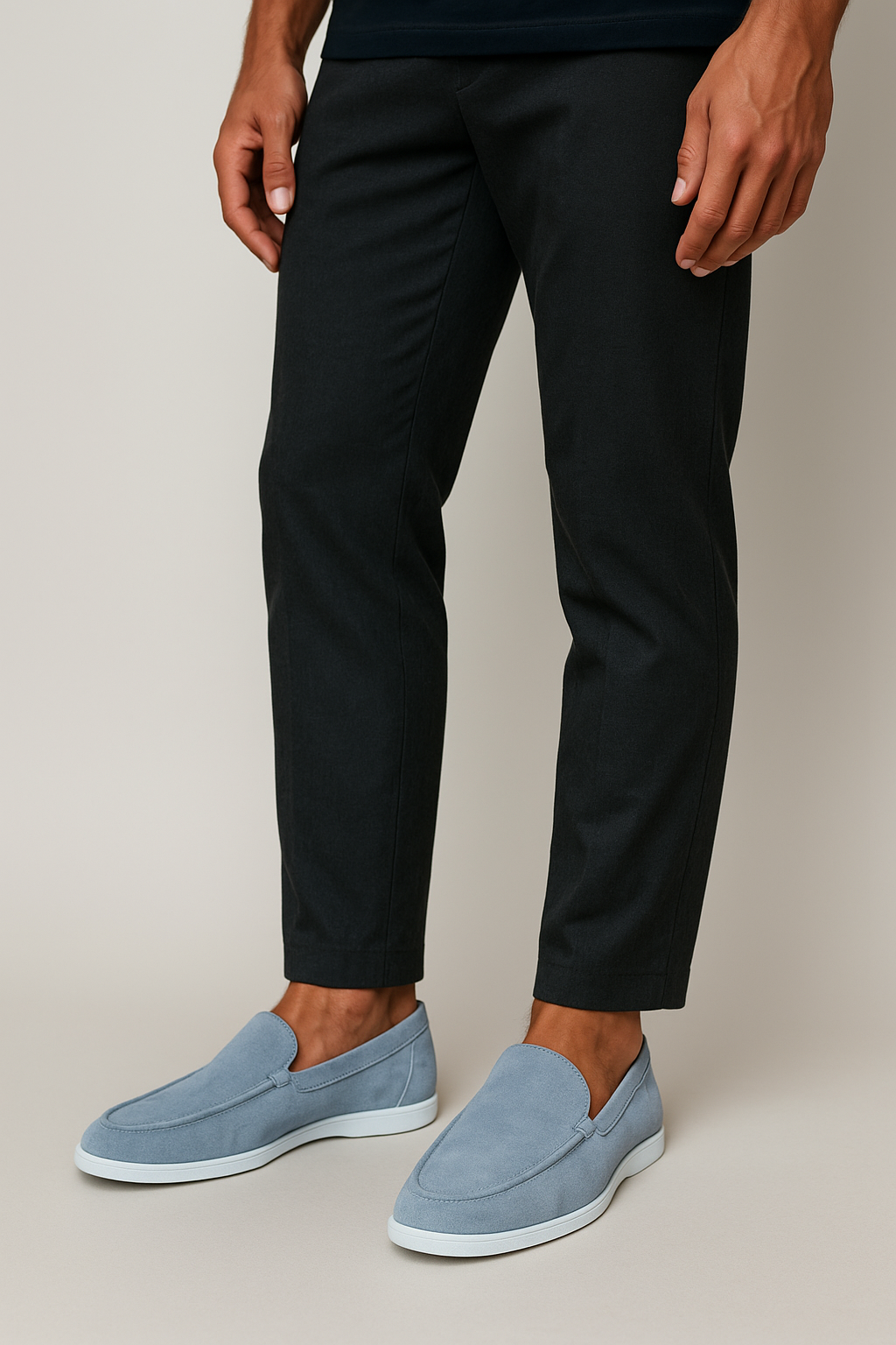 TEXTURED LOAFERS FOR MEN