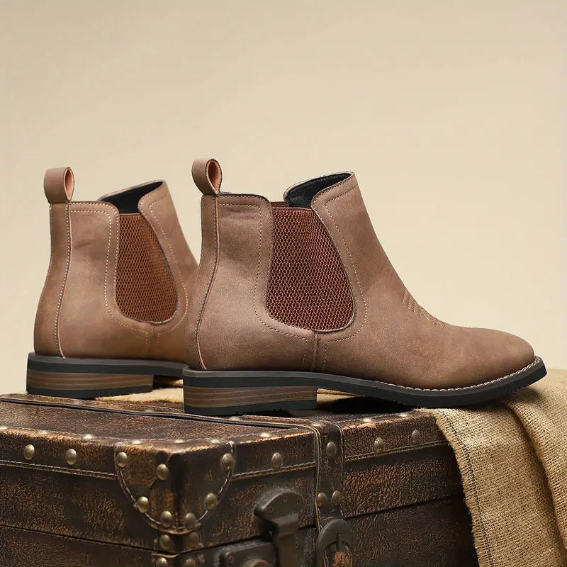 HARRISON OF CALIFORNIA | CLASSIC LEATHER MEN'S BOOTS