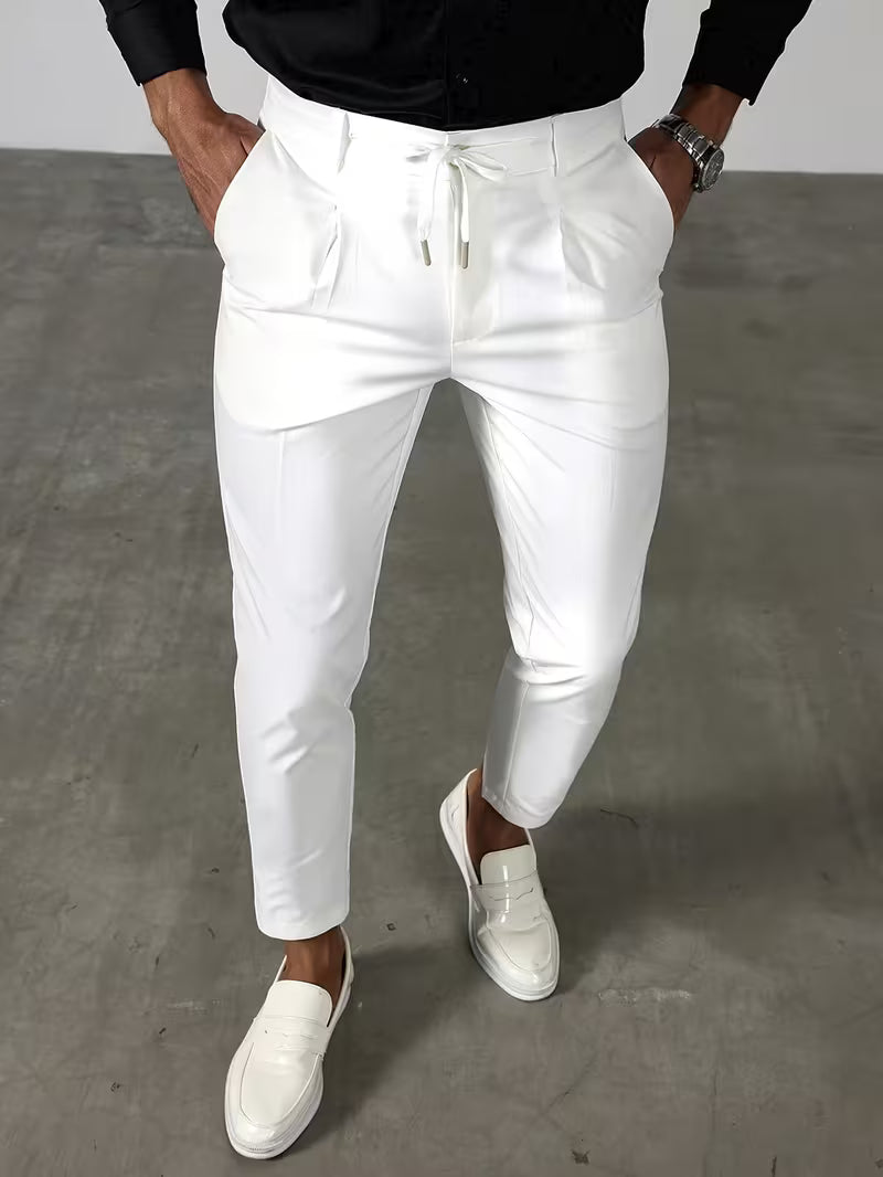 TAPERED ANKLE LENGTH TROUSERS FOR MEN
