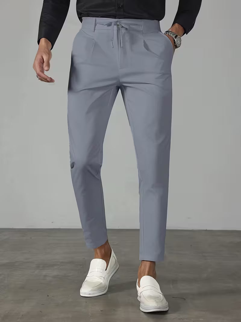 TAPERED ANKLE LENGTH TROUSERS FOR MEN