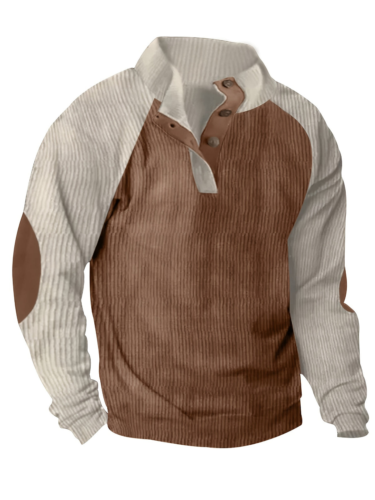 COLOR BLOCK KNIT SHIRT FOR MEN (VIP)