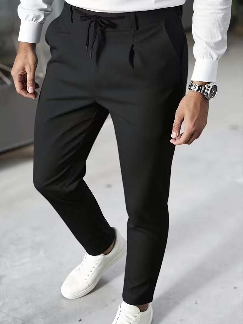 TAPERED ANKLE LENGTH TROUSERS FOR MEN