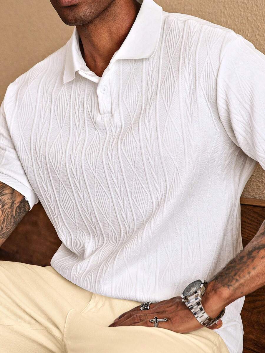 HARRISON OF CALIFORNIA | CASUAL SUMMER POLO WITH BUTTONS