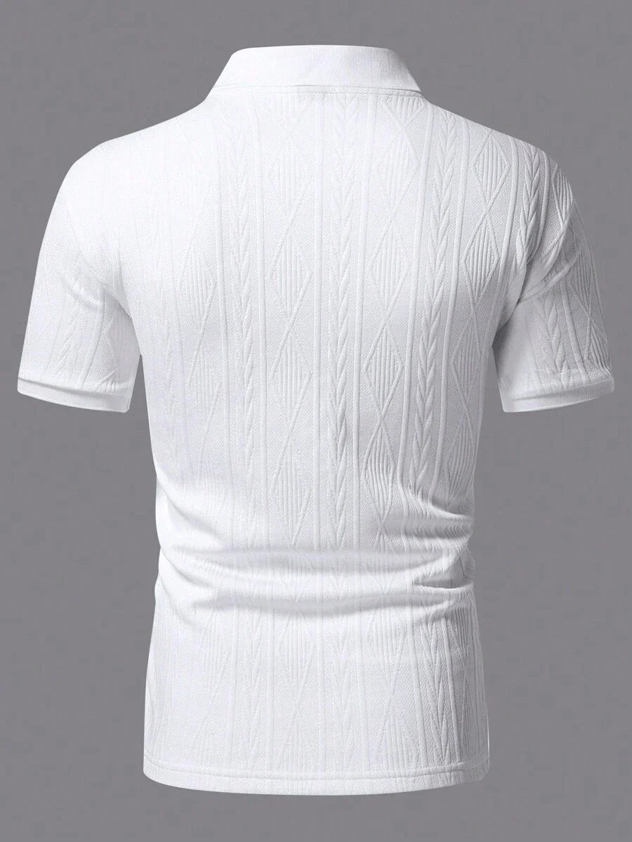 HARRISON OF CALIFORNIA | CASUAL SUMMER POLO WITH BUTTONS