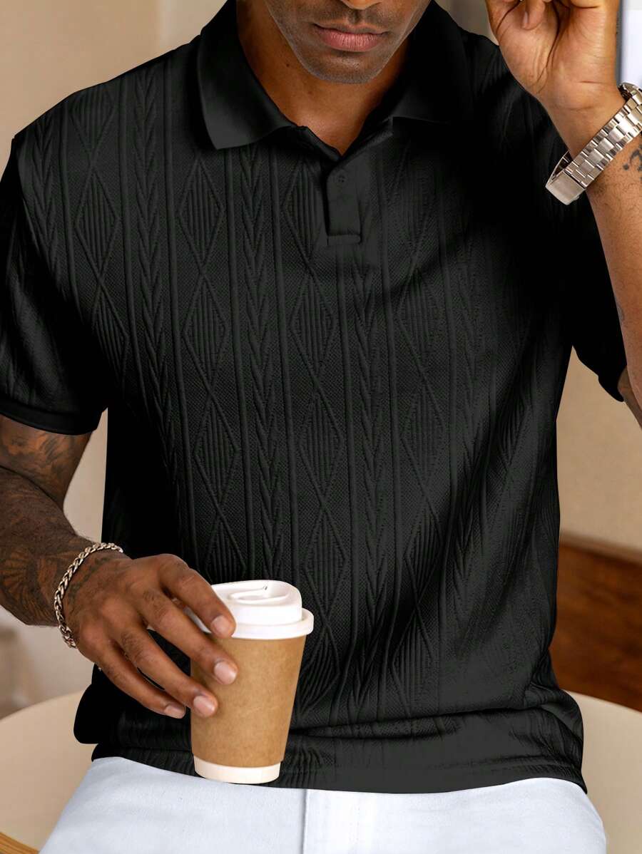 HARRISON OF CALIFORNIA | CASUAL SUMMER POLO WITH BUTTONS