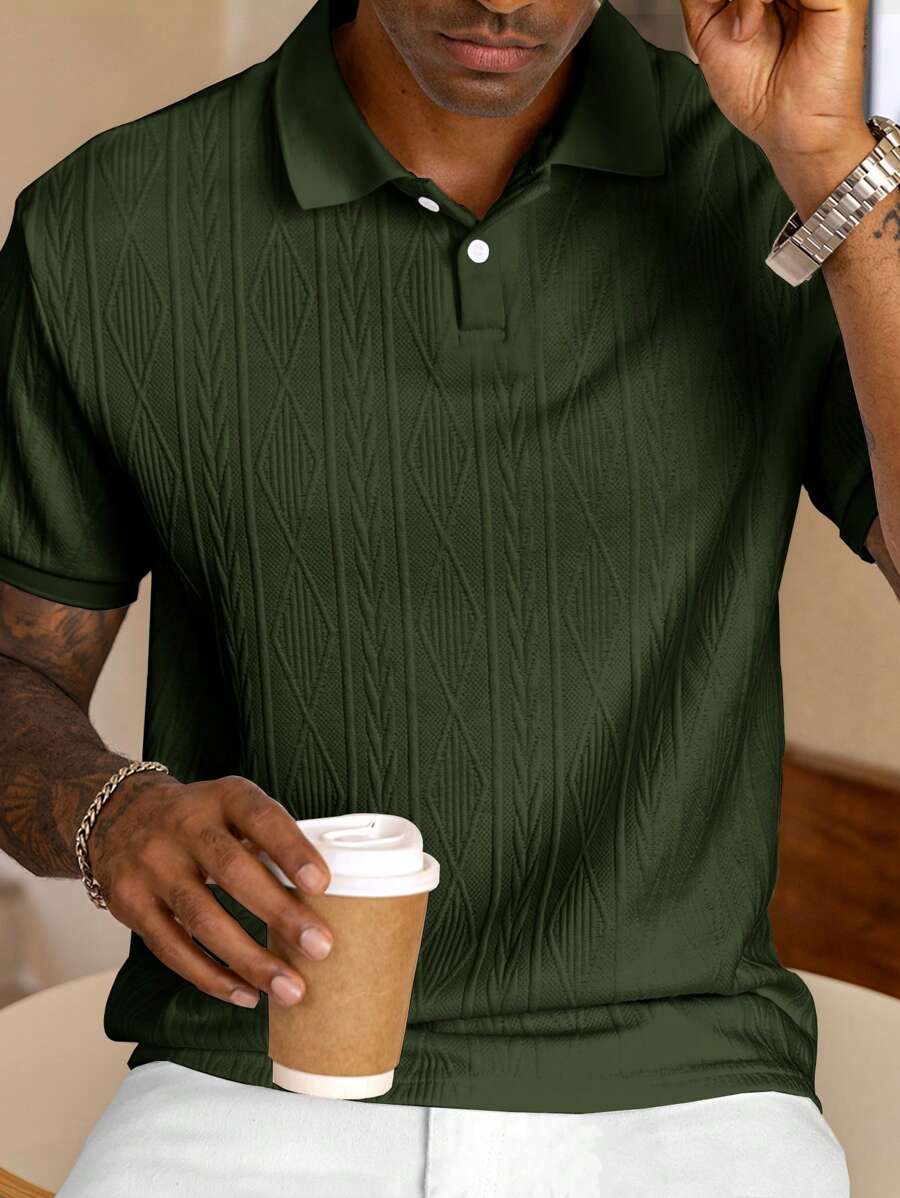 HARRISON OF CALIFORNIA | CASUAL SUMMER POLO WITH BUTTONS