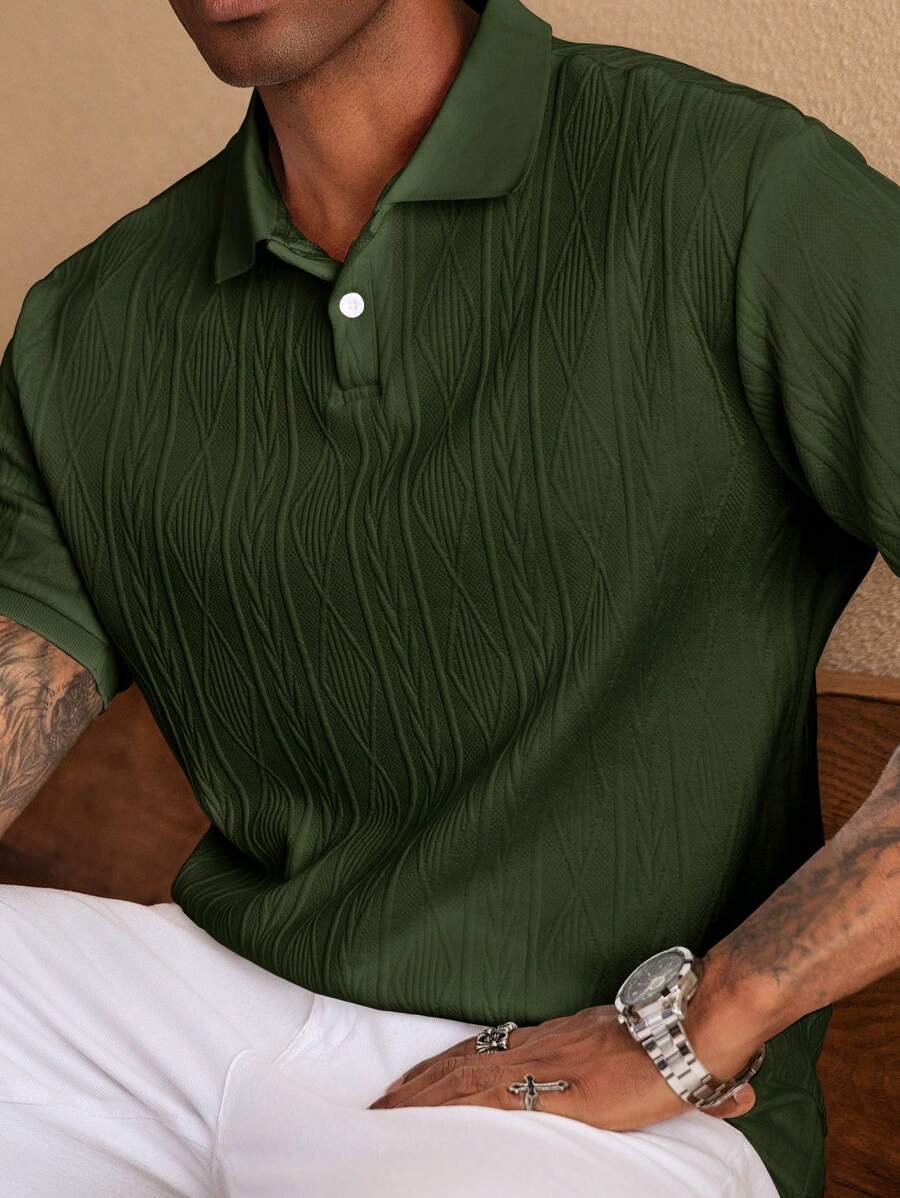 HARRISON OF CALIFORNIA | CASUAL SUMMER POLO WITH BUTTONS