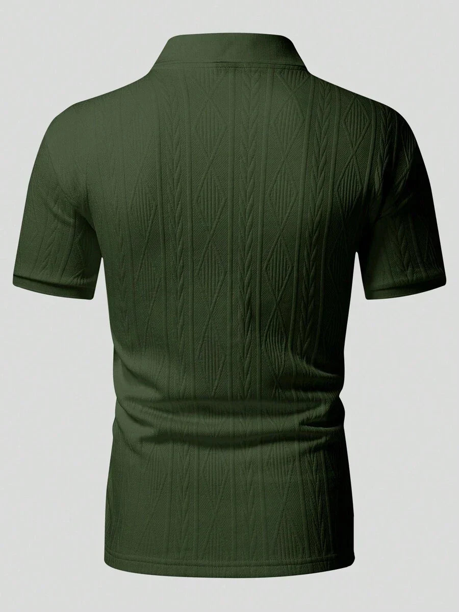 HARRISON OF CALIFORNIA | CASUAL SUMMER POLO WITH BUTTONS