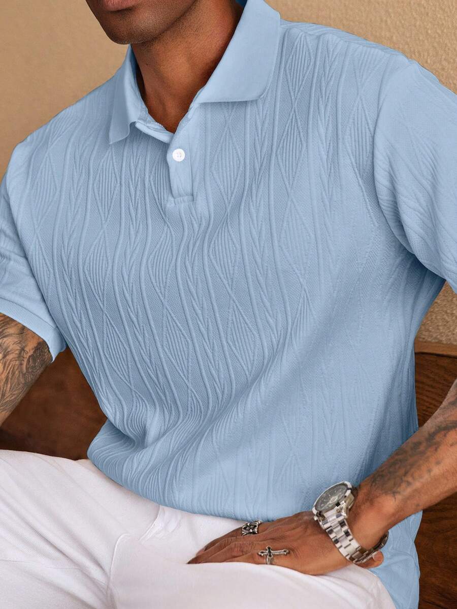 HARRISON OF CALIFORNIA | CASUAL SUMMER POLO WITH BUTTONS