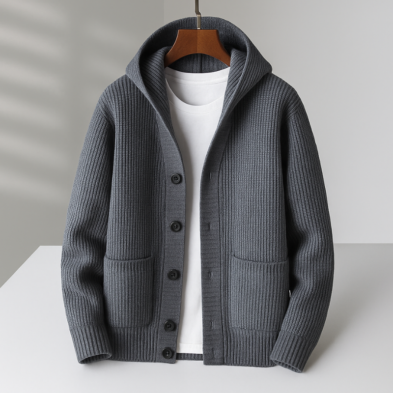 HARRISON OF CALIFORNIA | MEN'S WOOL CARDIGAN
