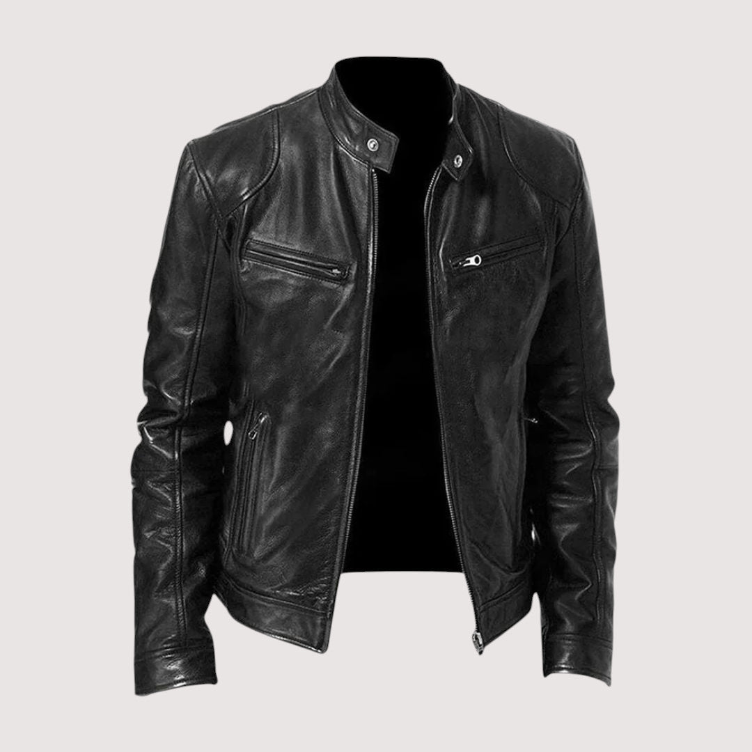 HARRISON OF CALIFORNIA | ELEGANT LEATHER JACKET FOR MEN