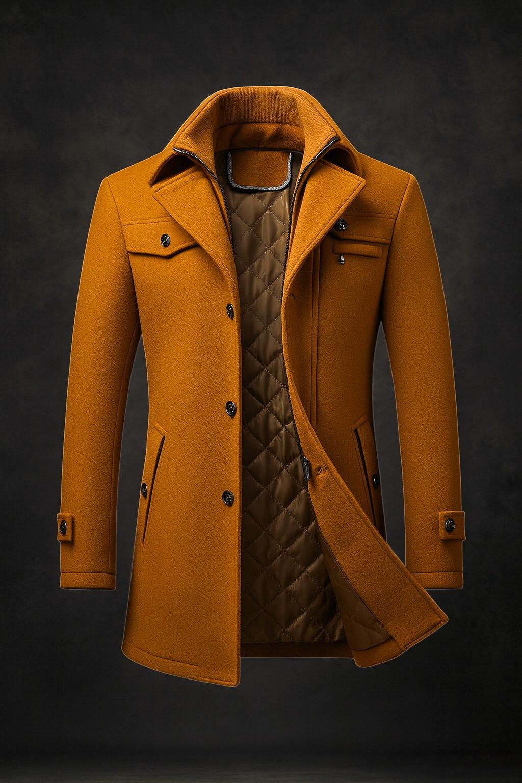 HARRISON OF CALIFORNIA | WOOL COAT FOR MEN