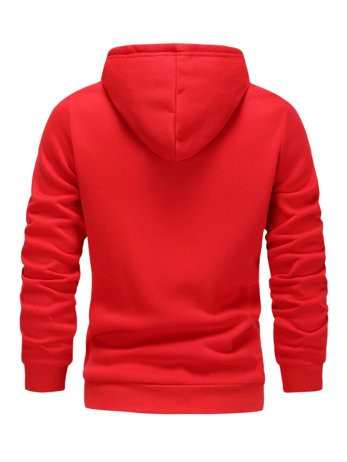 SOLID ZIP HOODIE FOR MEN