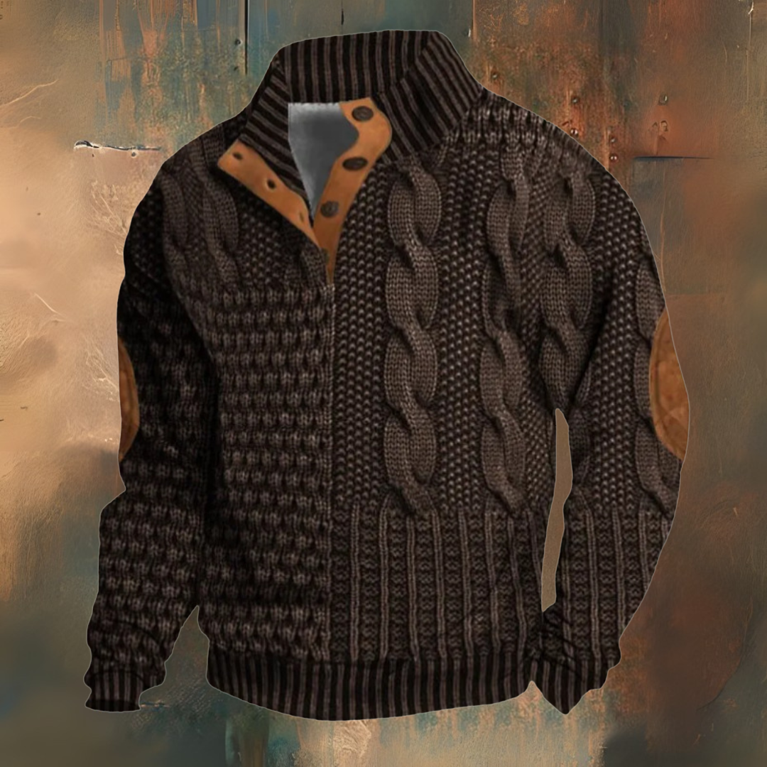 HARRISON OF CALIFORNIA | PRINTED SWEATER