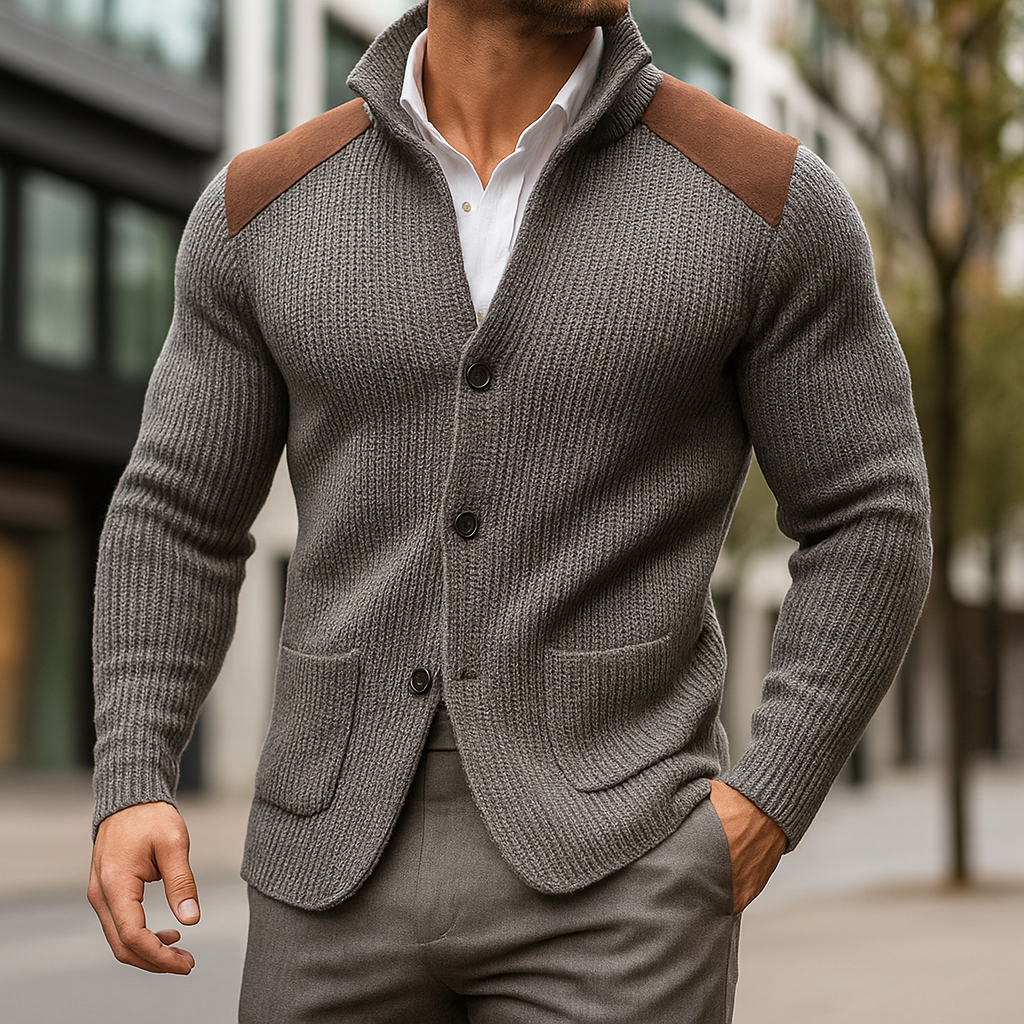 HARRISON OF CALIFORNIA | TEXTURED KNIT BLAZER