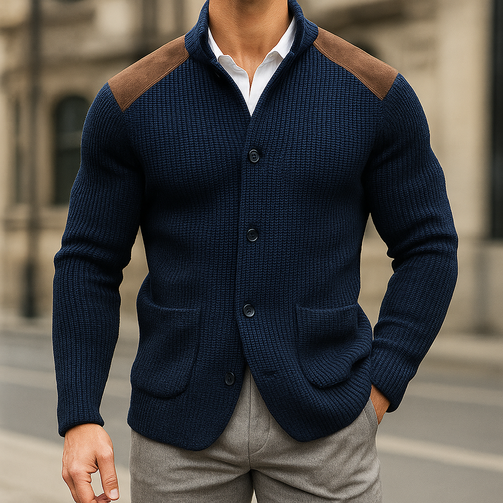 HARRISON OF CALIFORNIA | TEXTURED KNIT BLAZER