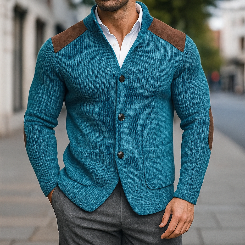 HARRISON OF CALIFORNIA | TEXTURED KNIT BLAZER
