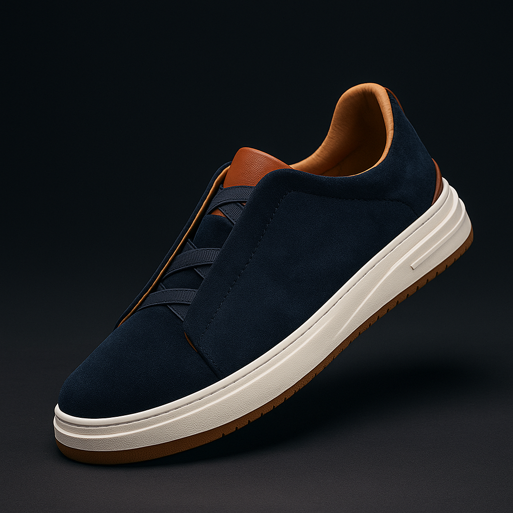 HARRISON OF CALIFORNIA | MEN'S SUEDE SLIP-ON SHOES