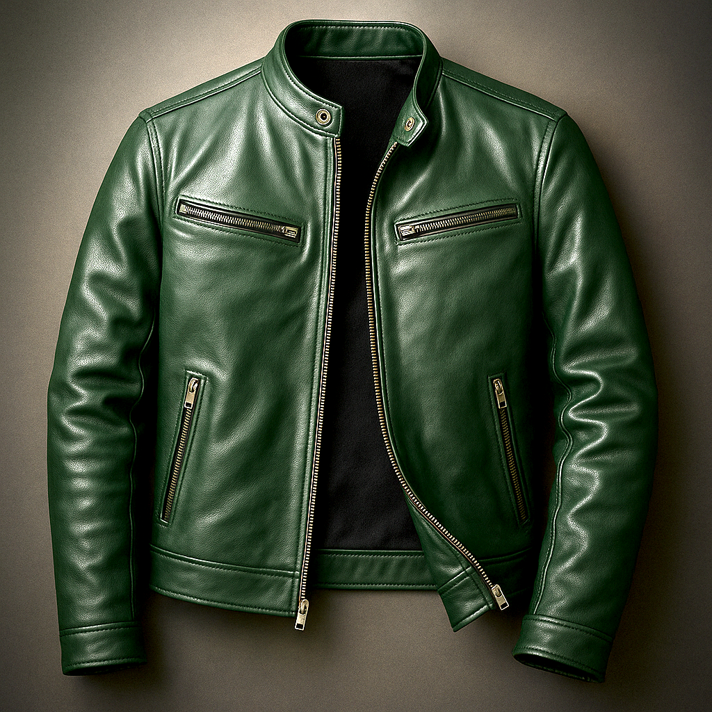 CLASSIC AND ELEGANT ZIP-UP JACKET FOR MEN