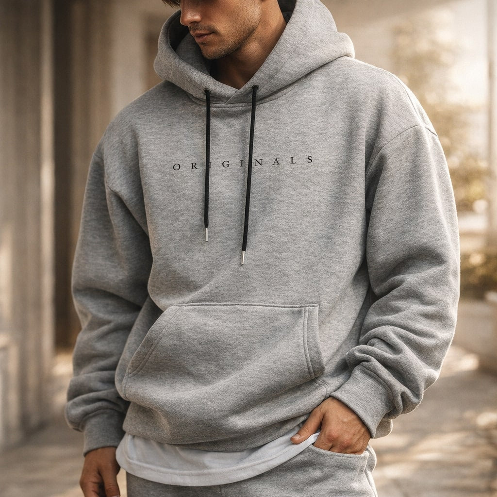 RELAXED HOODIE FOR MEN