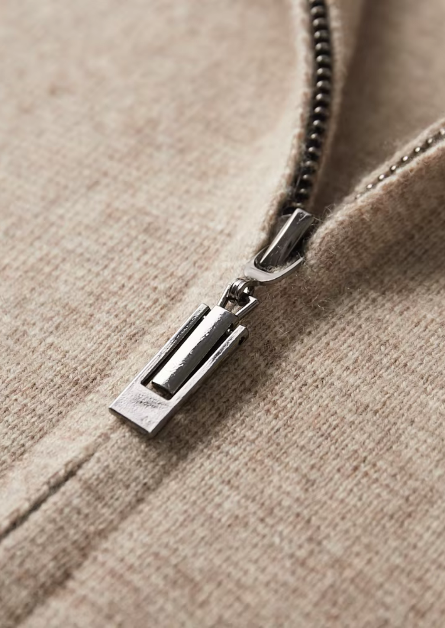 HARRISON OF CALIFORNIA | ZIP POLO CARDIGAN FOR MEN