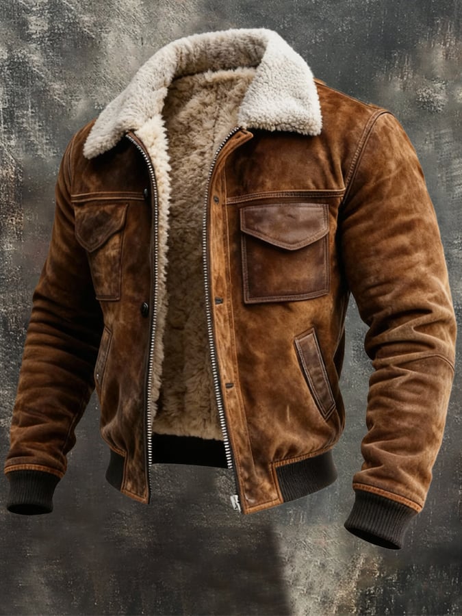 SHERPA LINED JACKET FOR MEN