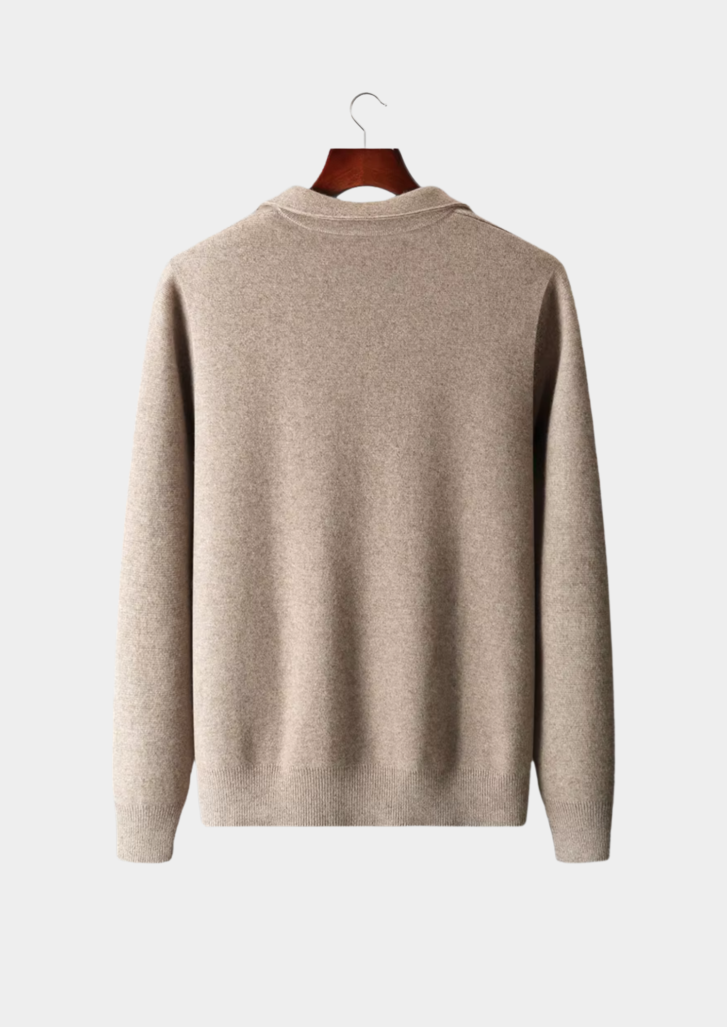 HARRISON OF CALIFORNIA | ZIP POLO CARDIGAN FOR MEN