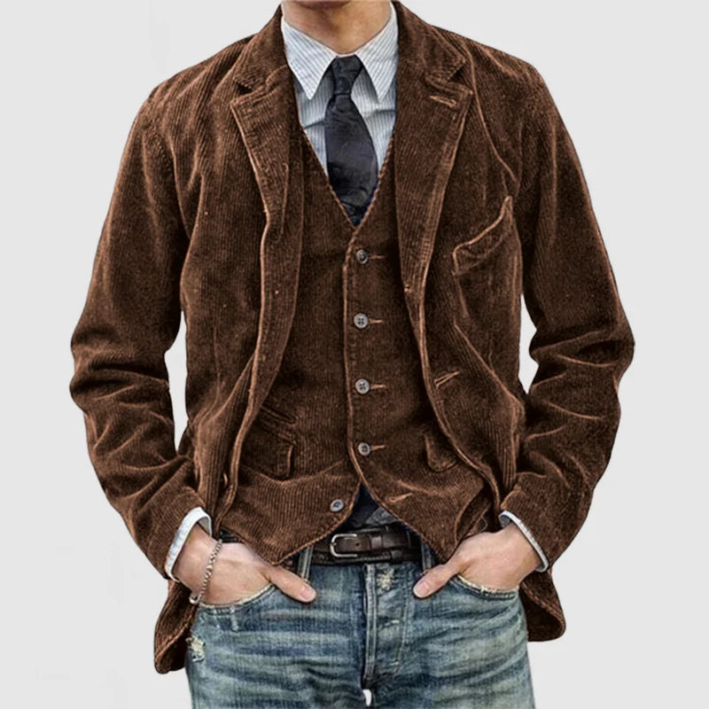 HARRISON OF CALIFORNIA | ELEGANT VINTAGE JACKET AND VEST