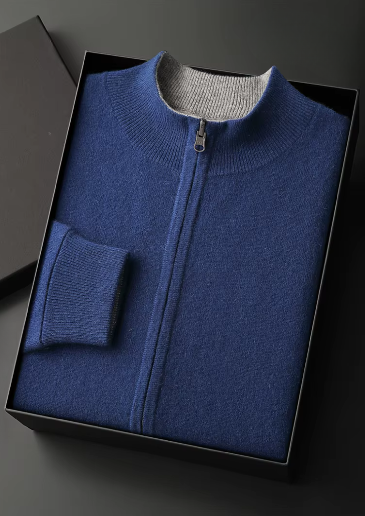 HARRISON OF CALIFORNIA | ZIP CARDIGAN FOR MEN