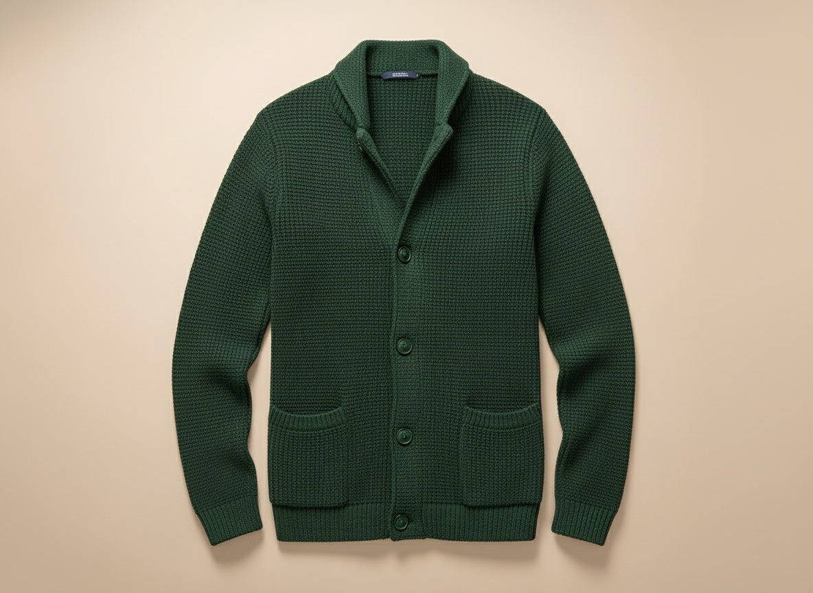 HARRISON OF CALIFORNIA | WOOL CARDIGAN