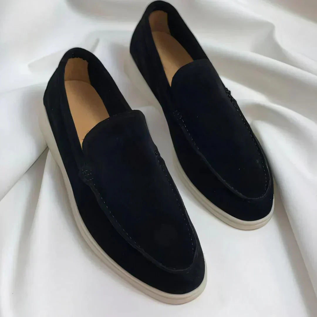TEXTURED LOAFERS FOR MEN