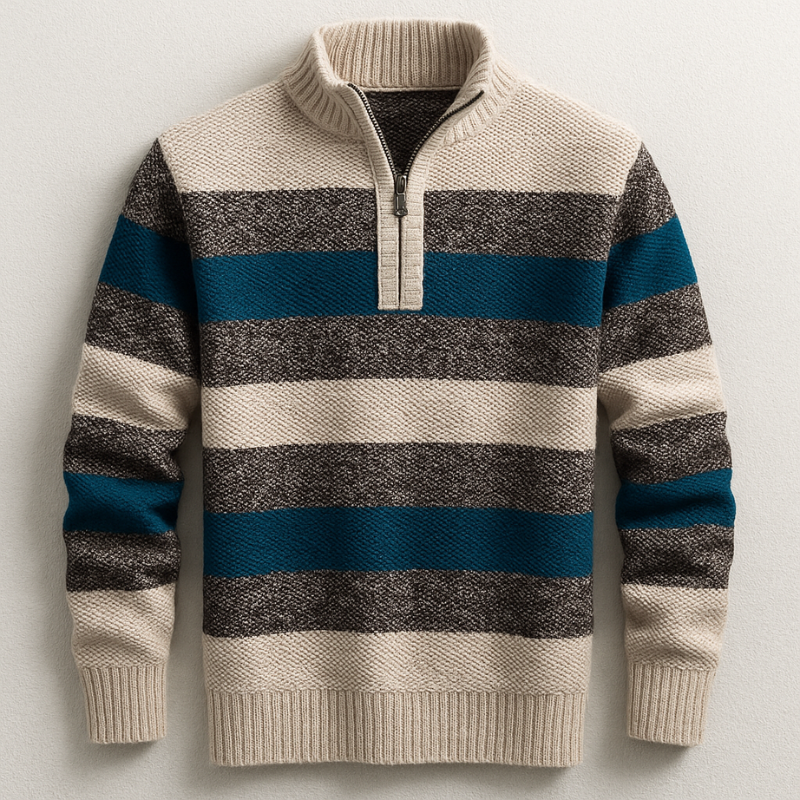 ELEGANT ZIP PULLOVER FOR MEN