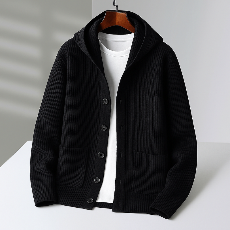 HARRISON OF CALIFORNIA | MEN'S WOOL CARDIGAN