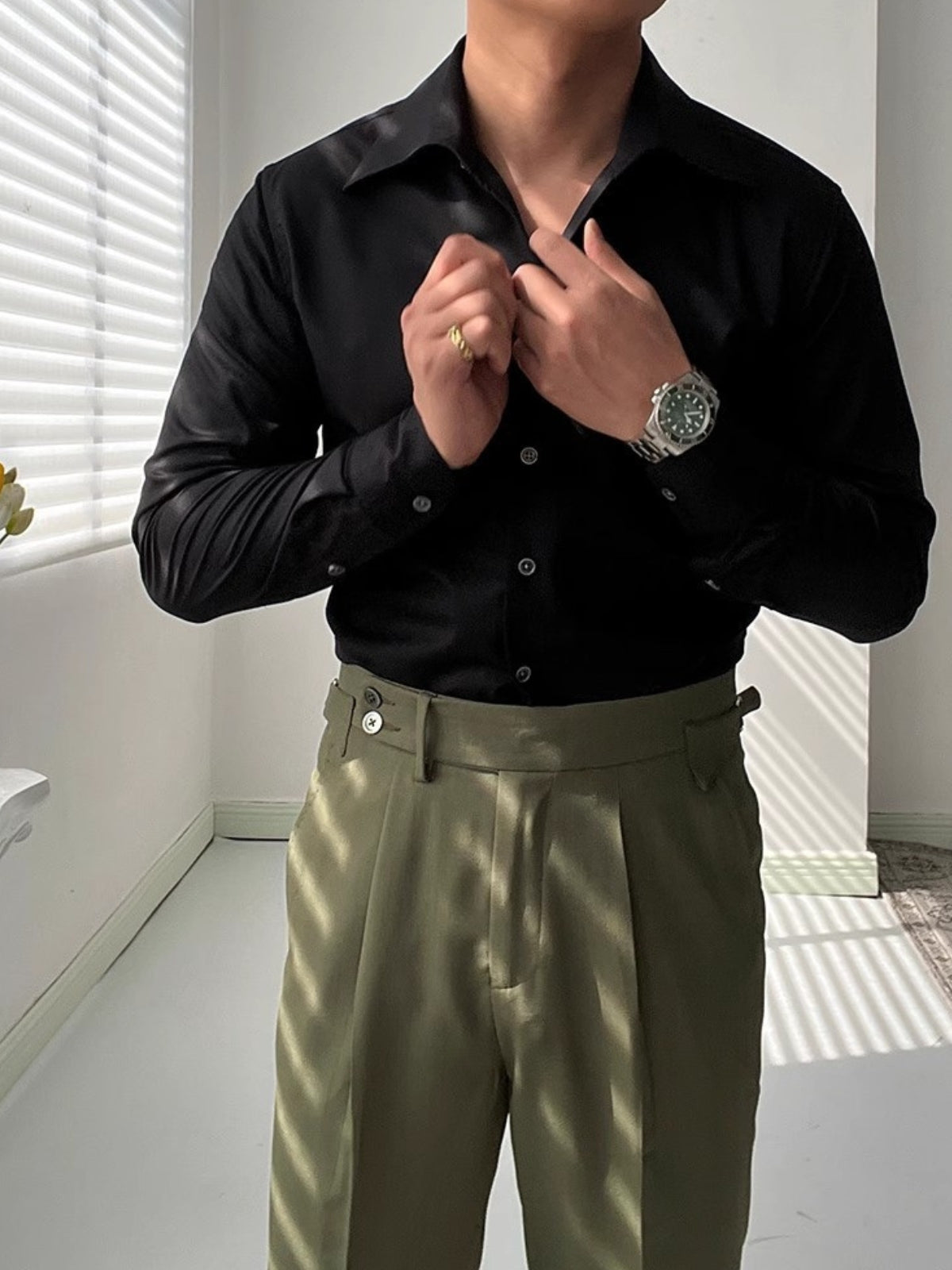 HARRISON OF CALIFORNIA | ITALIAN ATHLETIC SHIRT FOR MEN IN BAMBOO