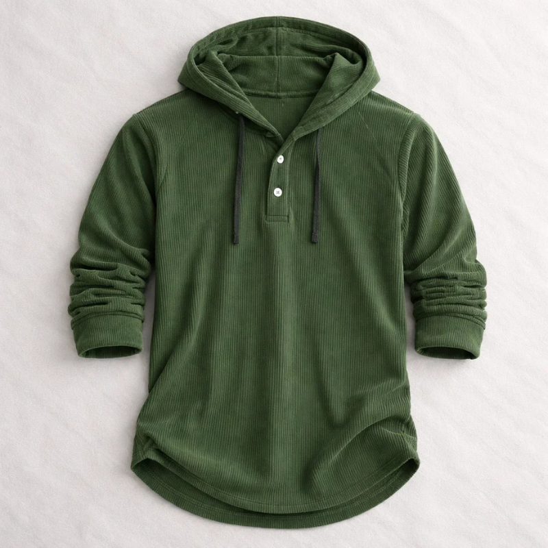 CORDUROY HOODIE FOR MEN