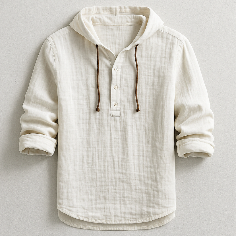 HARRISON OF CALIFORNIA | LUXURY MEN'S HOODED SHIRT