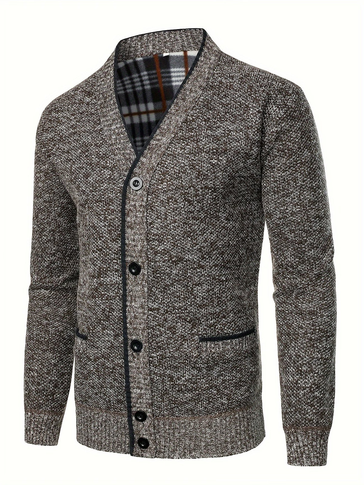 FLEECE V NECK CARDIGAN FOR MEN (VIP)