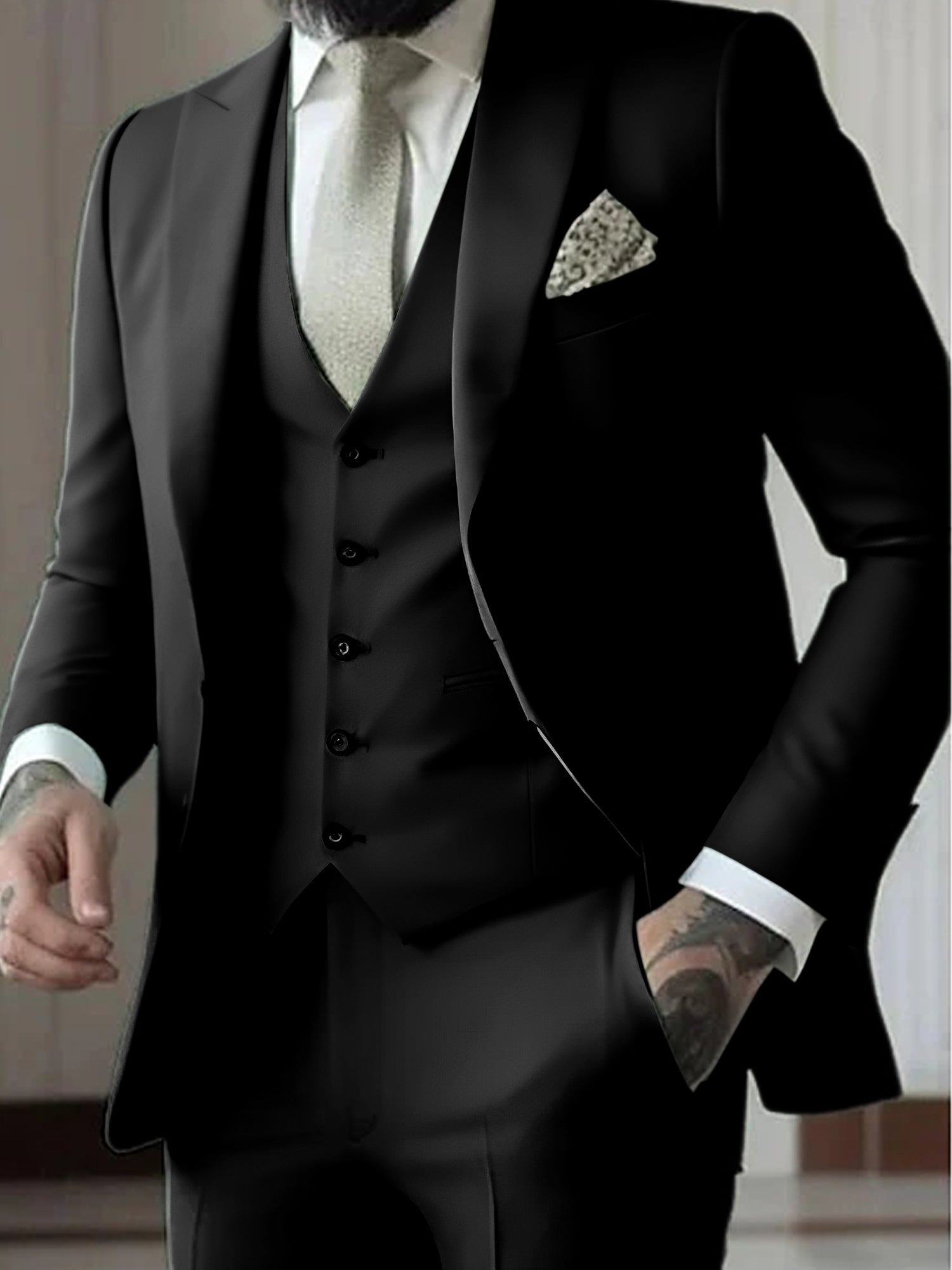 THREE PIECE SUIT FOR MEN