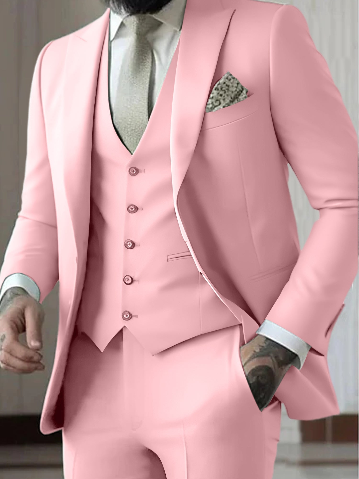 THREE PIECE SUIT FOR MEN