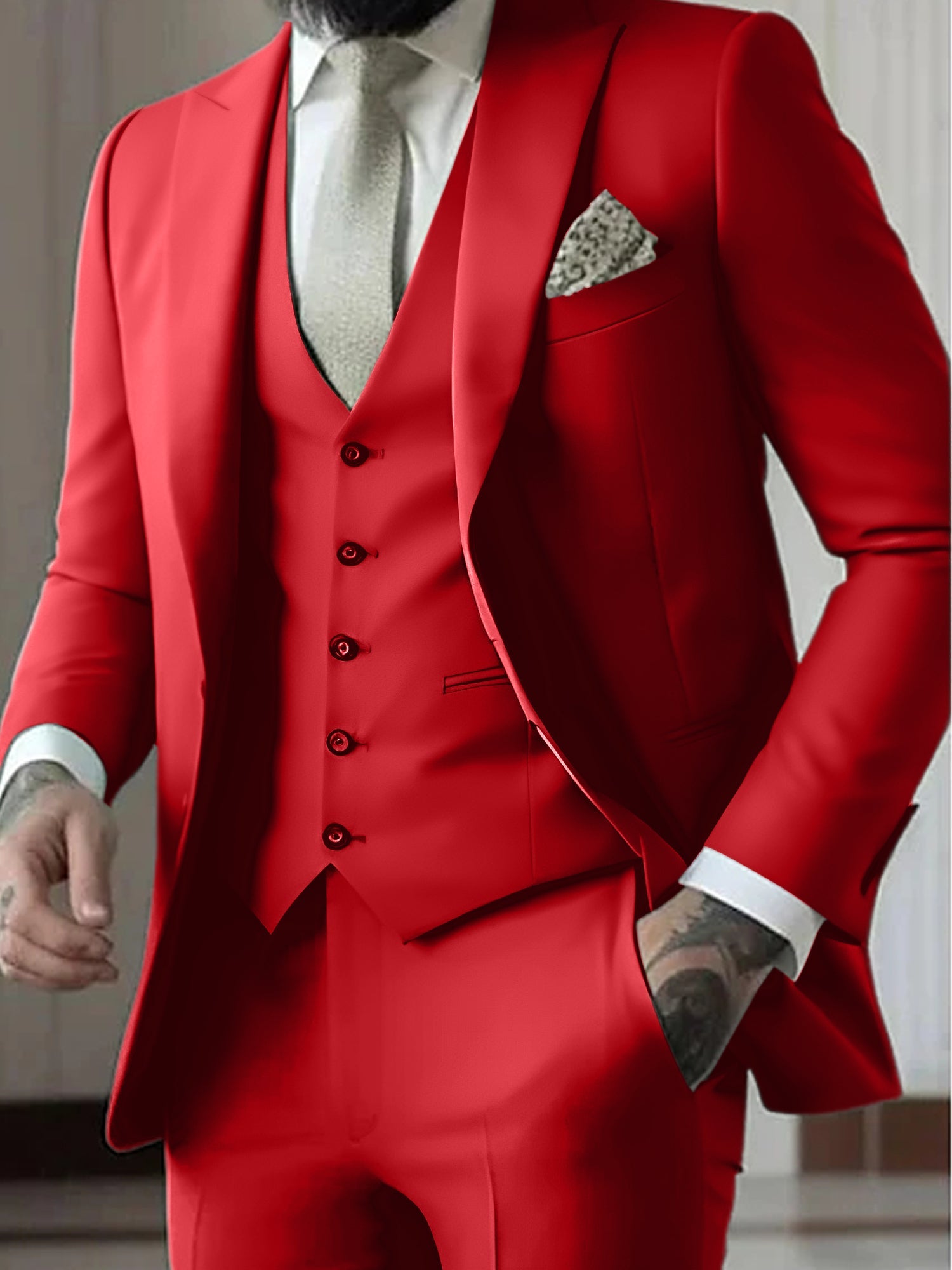 THREE PIECE SUIT FOR MEN