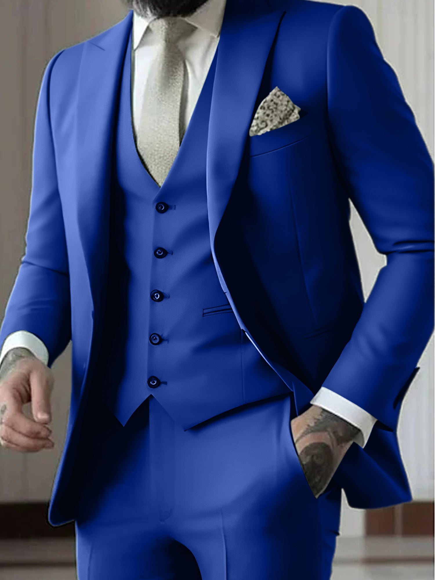 THREE PIECE SUIT FOR MEN