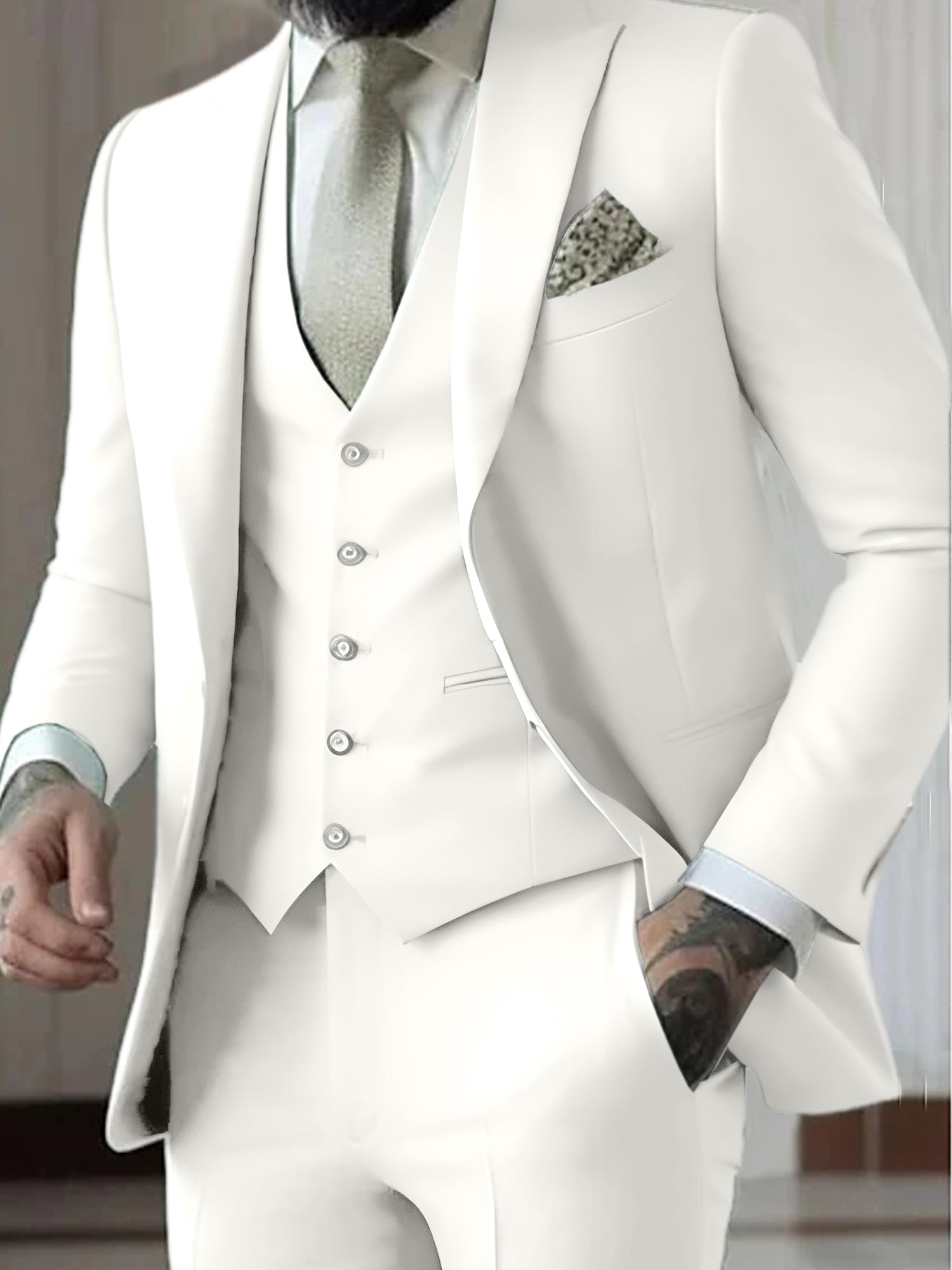 THREE PIECE SUIT FOR MEN