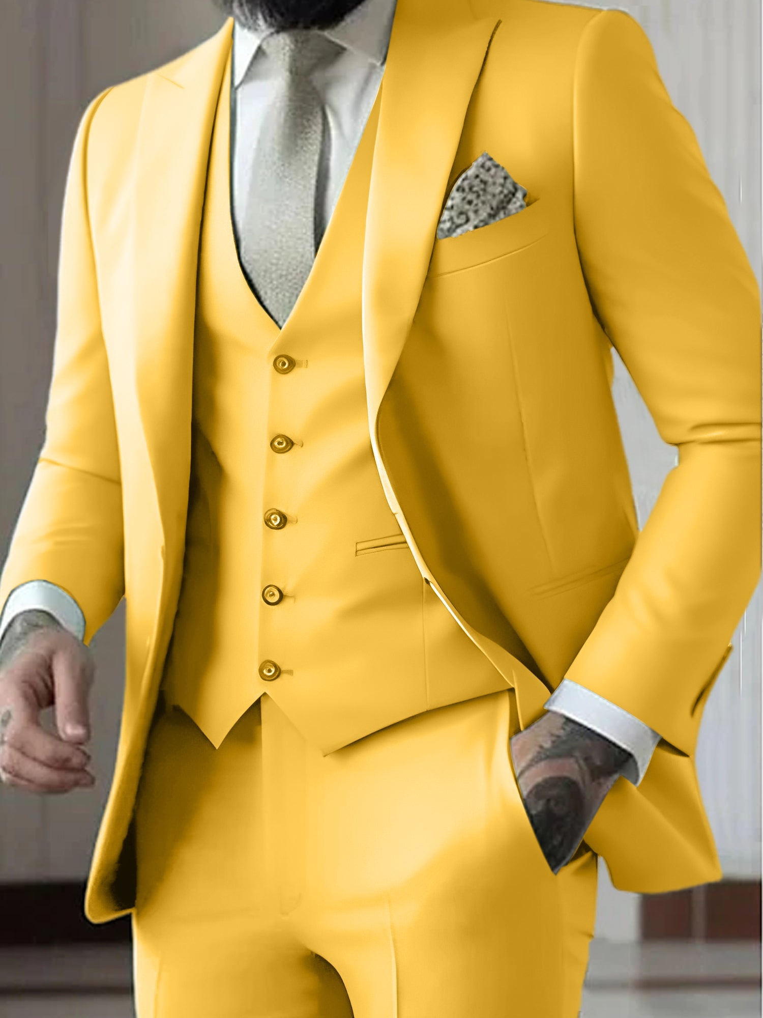 THREE PIECE SUIT FOR MEN