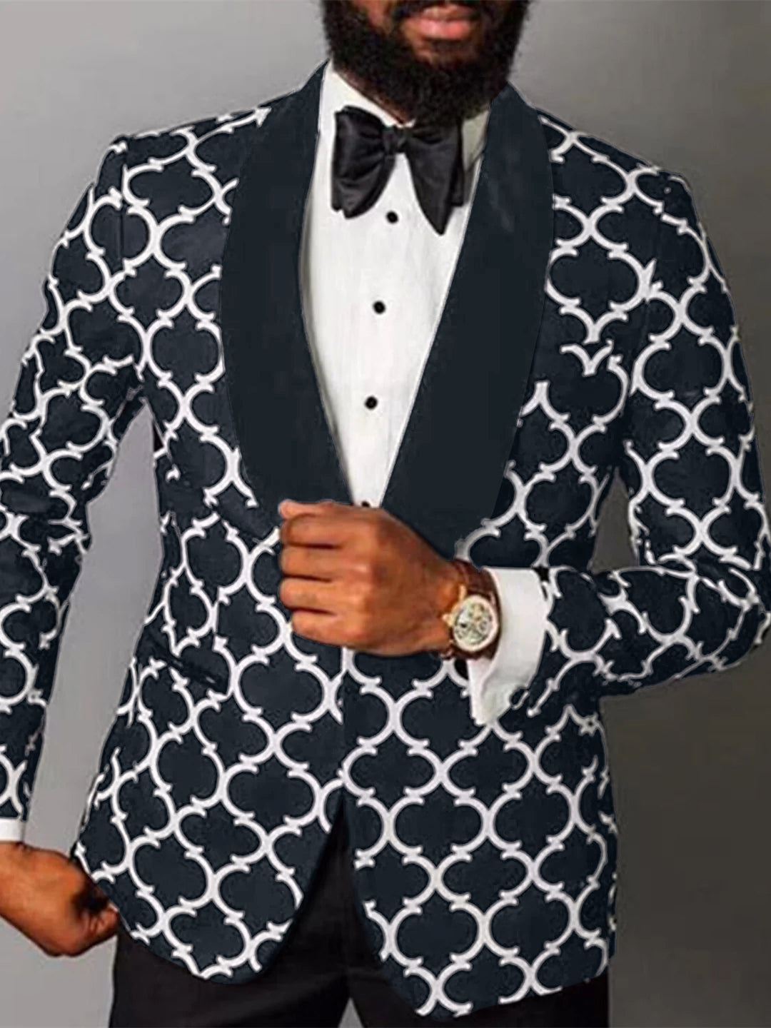SINGLE BUTTON SUIT FOR MEN