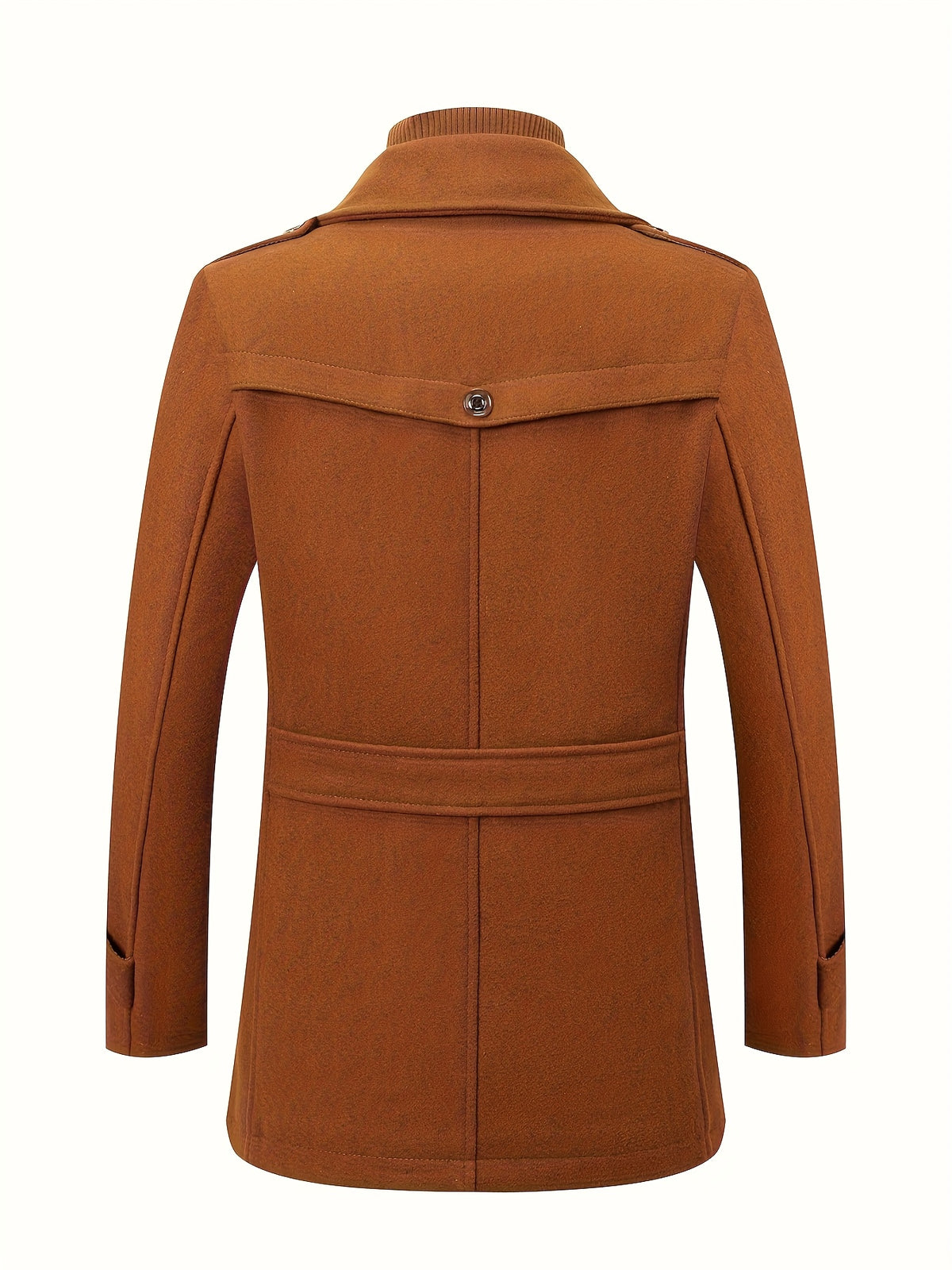 TWEED WOOL COAT FOR MEN