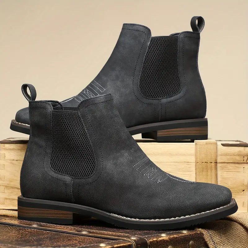 HARRISON OF CALIFORNIA | CLASSIC LEATHER MEN'S BOOTS