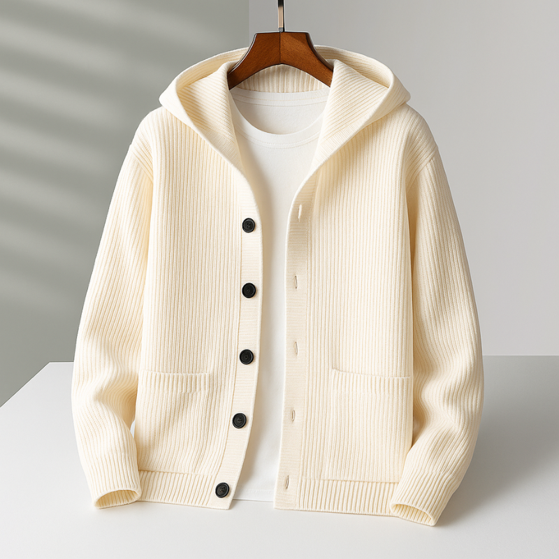 HARRISON OF CALIFORNIA | MEN'S WOOL CARDIGAN