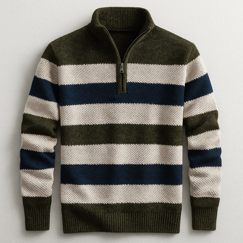 ELEGANT ZIP PULLOVER FOR MEN