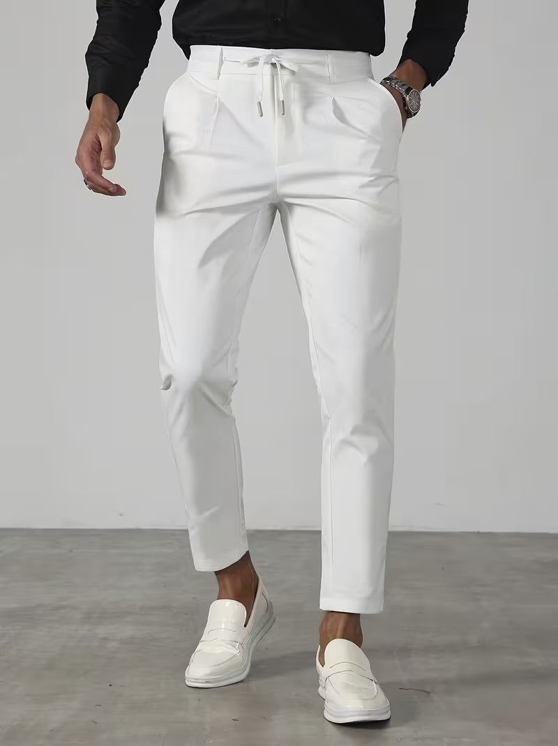 TAPERED ANKLE LENGTH TROUSERS FOR MEN
